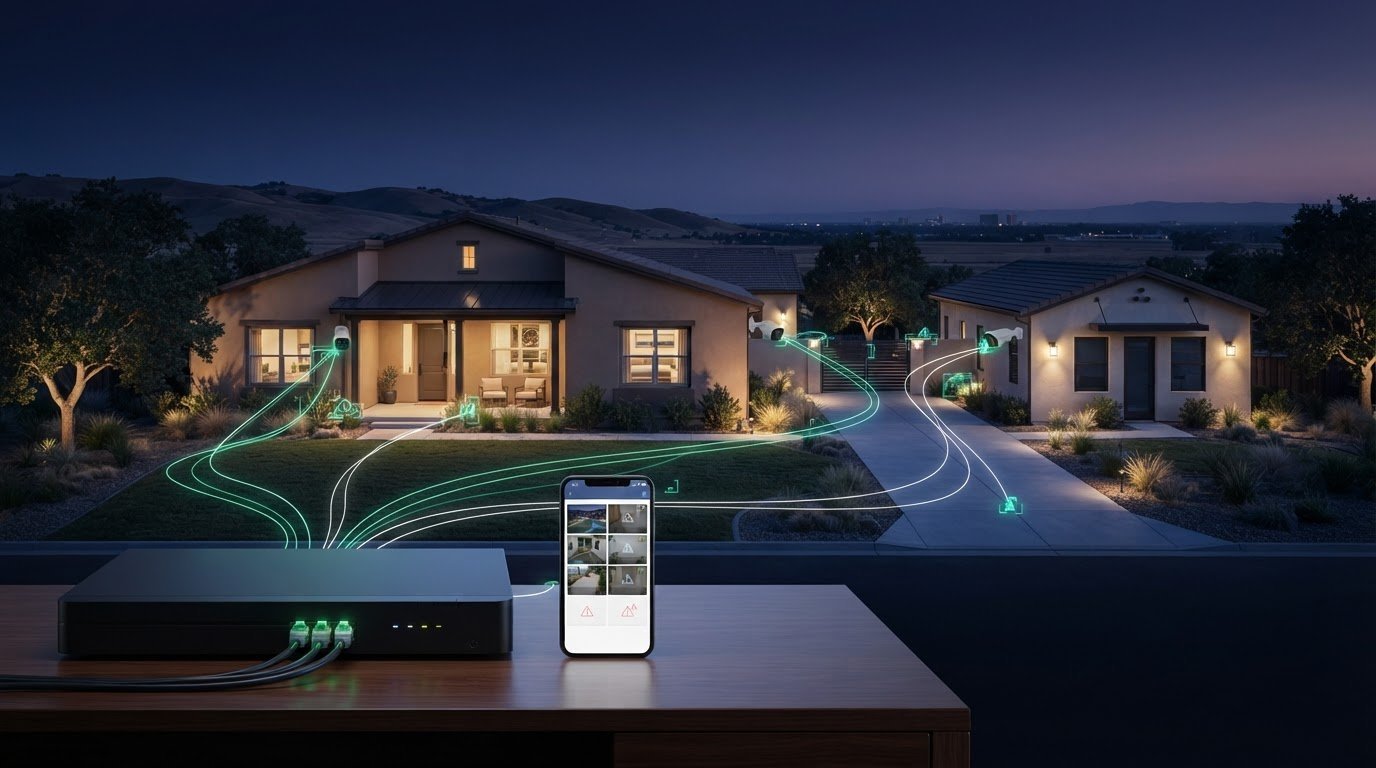 Security System with CCTV: How the Cameras, Recording, and Alerts Work Together